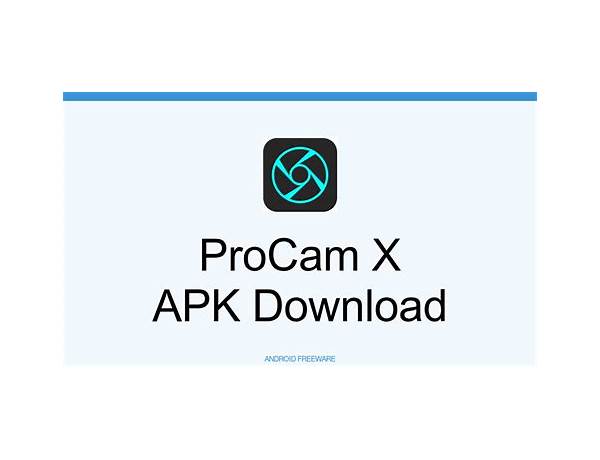 ProCam X Lite for Android - Download the APK from habererciyes